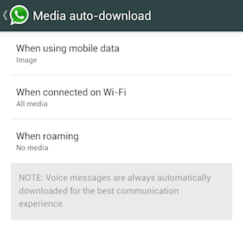 Android WhatsApp